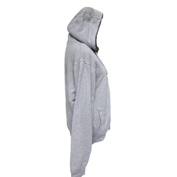 Coleman Men's Zip Front Jacket Size Medium Lined Hooded Gray - Picture 4 of 9